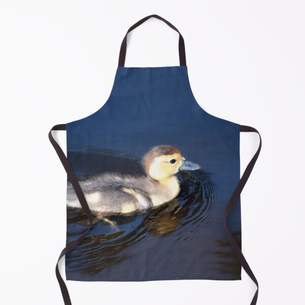 Item preview, Cute Duckling Swimming in a Pond Portrait designed and sold by Anna Lemos.