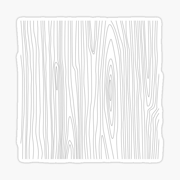 "Wood " Sticker for Sale by designminimal Redbubble