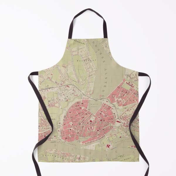 Item preview, Vintage Hamburg Germany Map (1867) designed and sold by BravuraMedia.