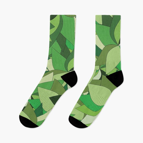 Item preview, Green Geometric Pattern designed and sold by Danielle Fay.