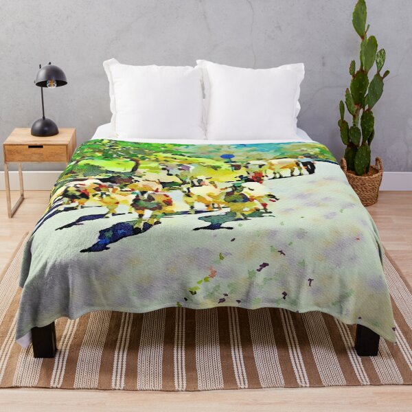 Item preview, Shepherd with cows and goats on the road designed and sold by Giuseppe Cocco.