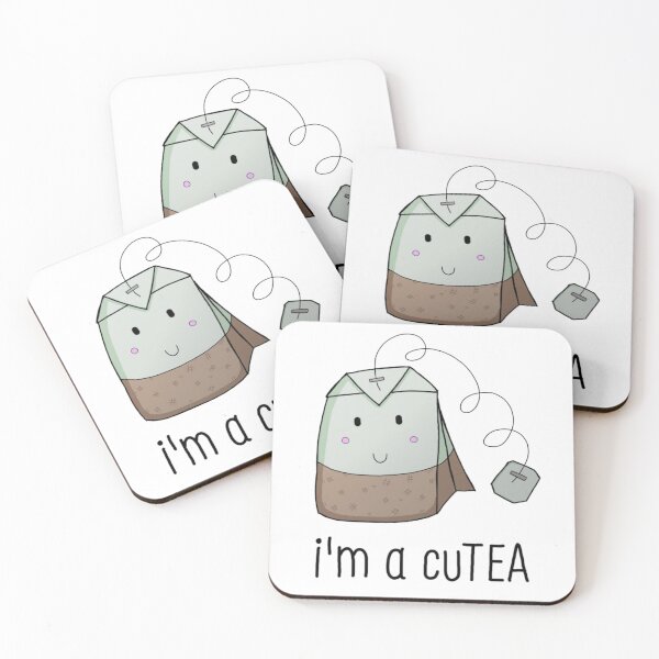 Item preview, I'm a cuTEA tag teabag designed and sold by MSR-Creative.