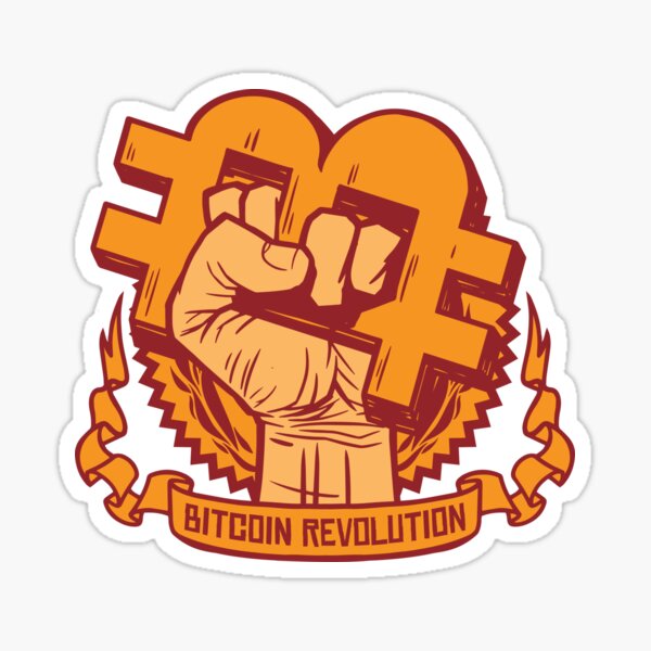 Bitcoin Revolution Sticker