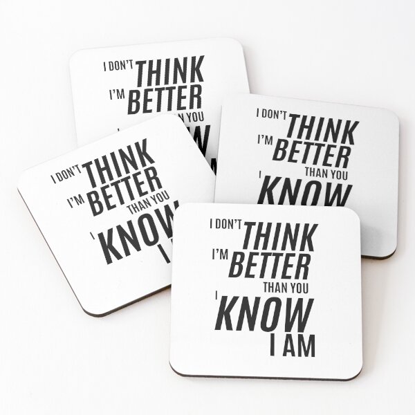 Item preview, The Umbrella Academy-Inspired "I'm Better Than You" designed and sold by mulberrydragon.