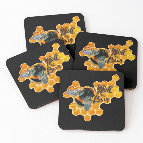 Item preview, Save the Bees designed and sold by Jessica Mueller.