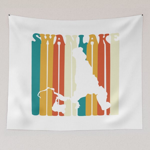 Item preview, Swan Lake Pengilly MN Retro designed and sold by ilakethat.