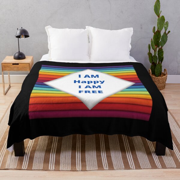 Item preview, Rainbow I Am Happy I Am Free designed and sold by BhARTi Taylor.