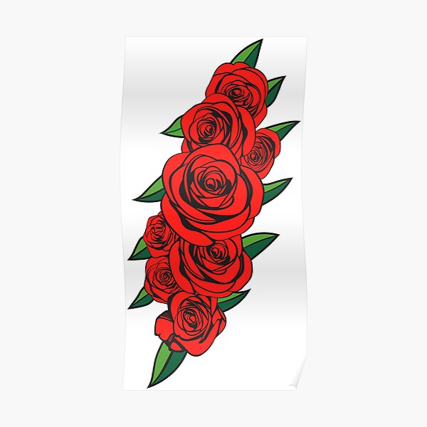 Dead Bolt Roses Poster