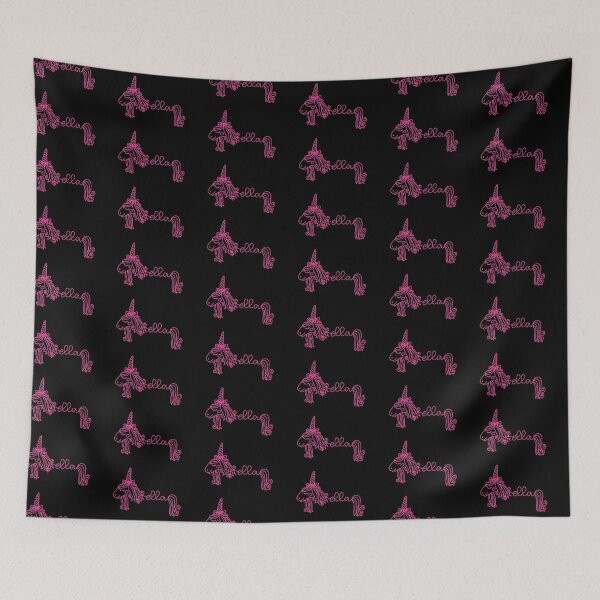 Item preview, Ella Unicorn Pink Girly Name designed and sold by JaneApril.