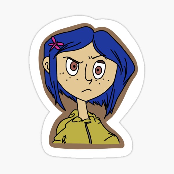 Download Coraline Stickers | Redbubble