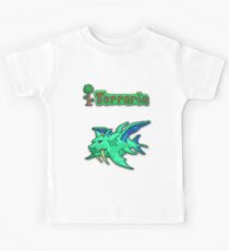 Terraria Duke Fishron Kids Tee