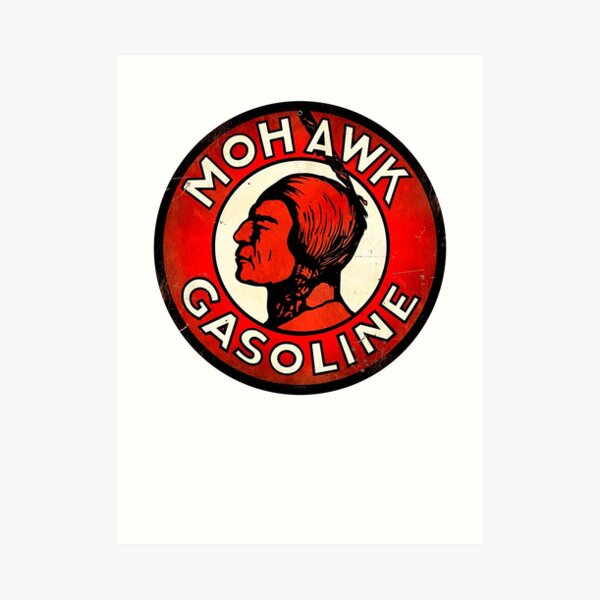 Mohawk Gasoline Emblem Art Print