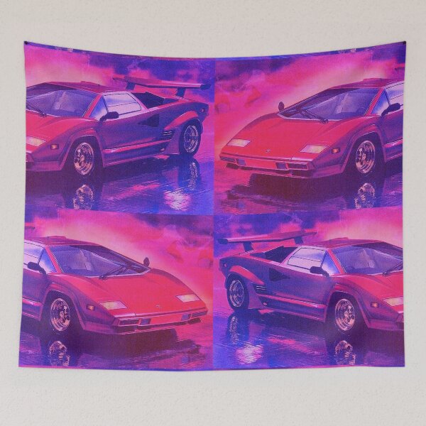 Item preview, Synthwave Supercar designed and sold by KORAX1978.