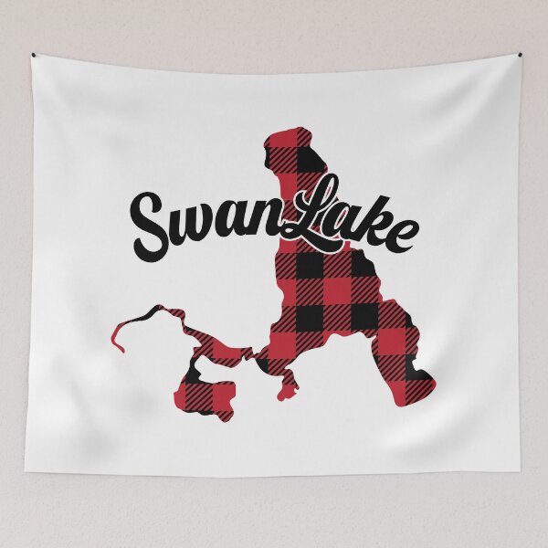 Item preview, Swan Lake Pengilly MN Plaid designed and sold by ilakethat.