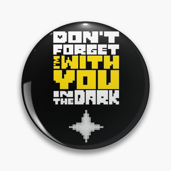 Item preview, DELTARUNE: DON'T FORGET TYPOGRAPHY DESIGN designed and sold by FunGangStore.