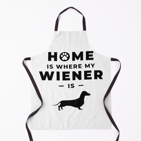 Item preview, Home is Where my Wiener Dog is designed and sold by moss&moon designs.