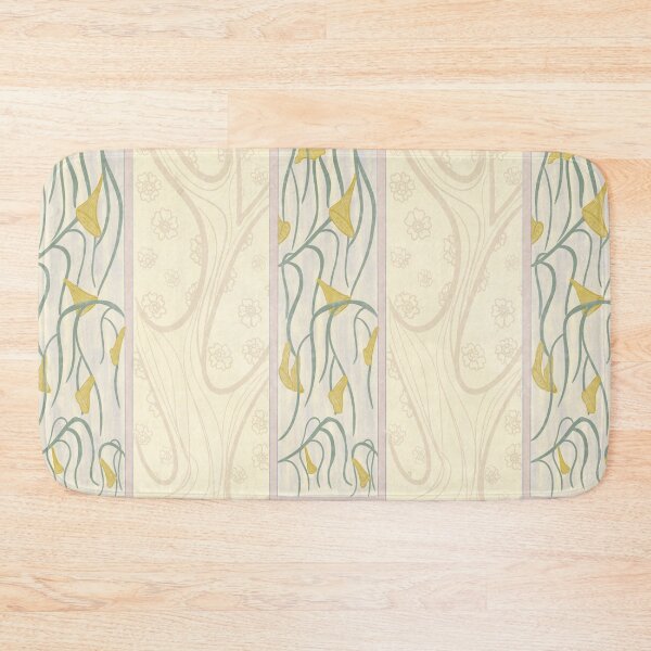 Item preview, art nouveau panel design designed and sold by MayCartPrintArt.