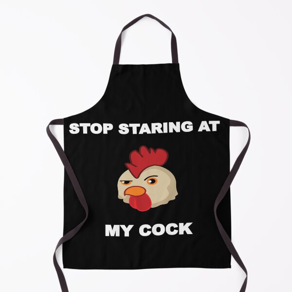 Item preview, Stop staring at My cock chicken comedy gift for men women designed and sold by Dearpeople.