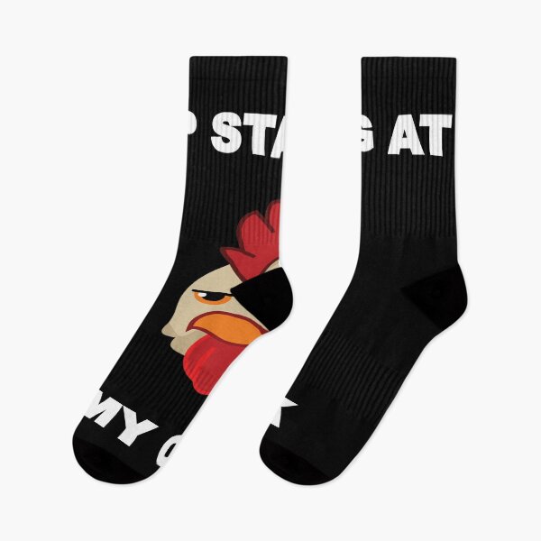 Item preview, Stop staring at My cock chicken comedy gift for men women designed and sold by Dearpeople.