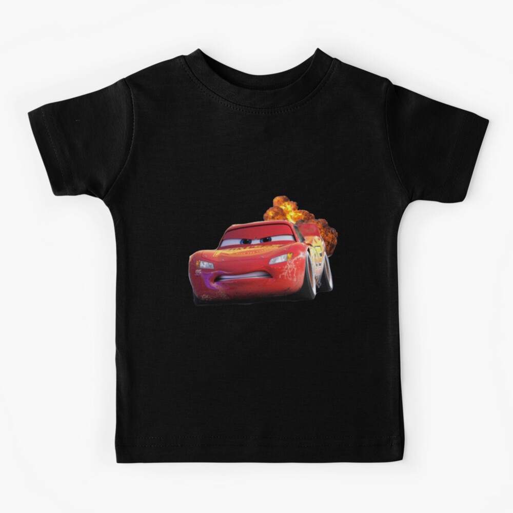 "Lightning McQueen " Kids TShirt for Sale by shiningart Redbubble