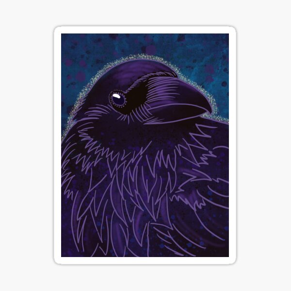 Raven Sticker