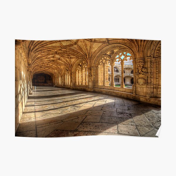 Monastery dos Jeronimos Cloisters Poster