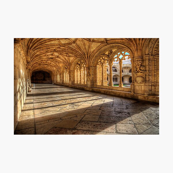 Monastery dos Jeronimos Cloisters Photographic Print