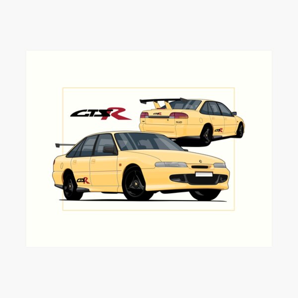 Item preview, HSV GTSR '96 designed and sold by mtsala illustrations.