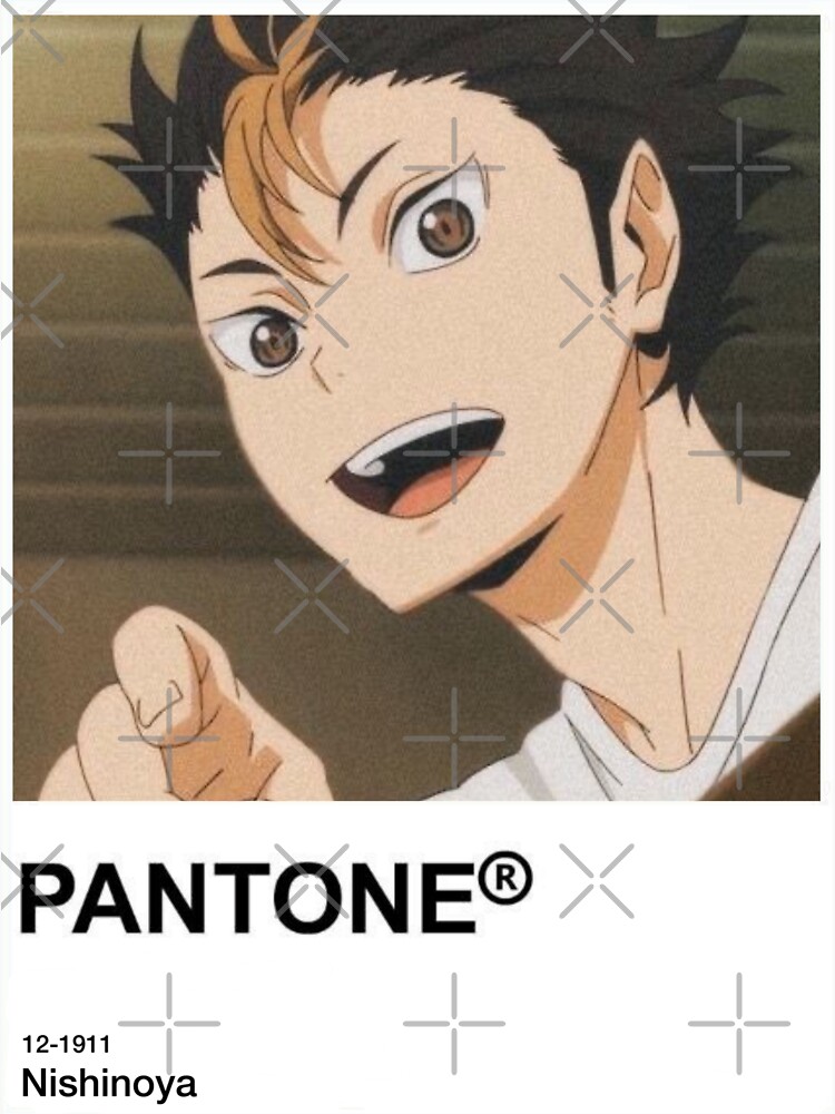 Yu Nishinoya Anime Pantone Sticker 