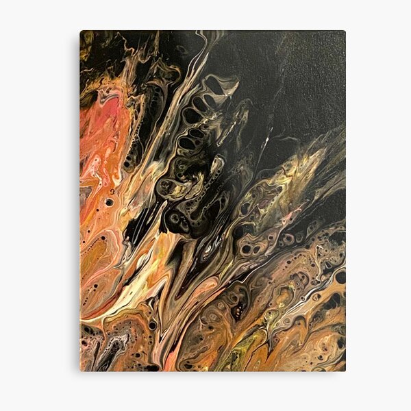 Flames Metal Print