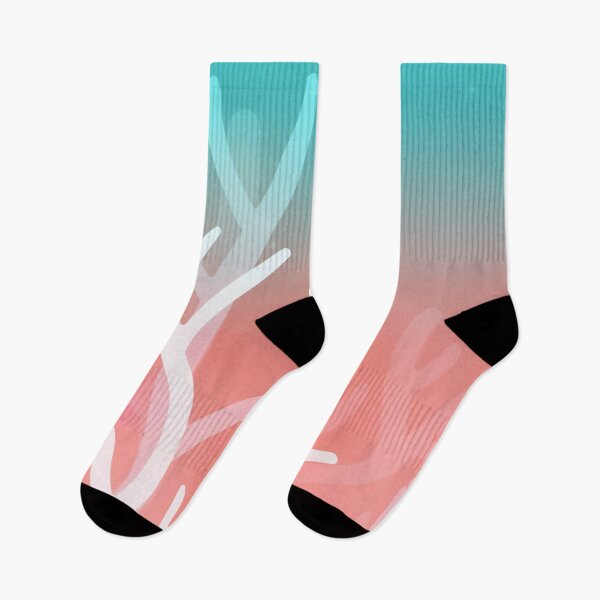 Item preview, Living coral & Viridian green designed and sold by printapix.