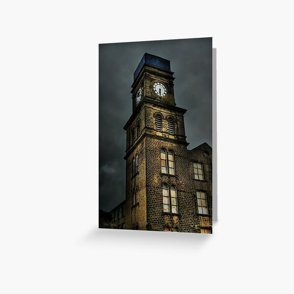 Newsome Mills Clock tower Greeting Card