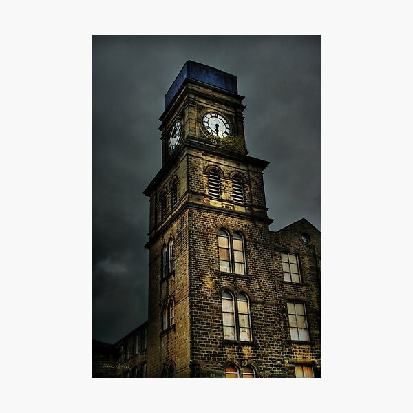 Newsome Mills Clock tower Photographic Print