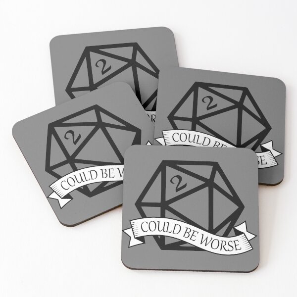 Item preview, Could Be Worse designed and sold by MysticMetalwork.