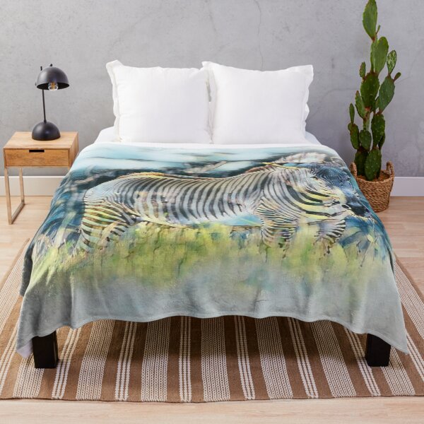 Item preview, The Zebra in the Field designed and sold by ReneeKennedy.