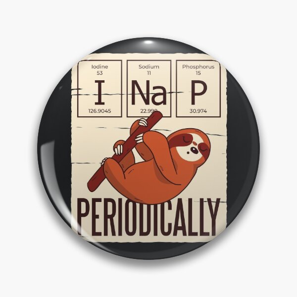 Item preview, "I Nap Periodically" Sloth designed and sold by HiFiTees.
