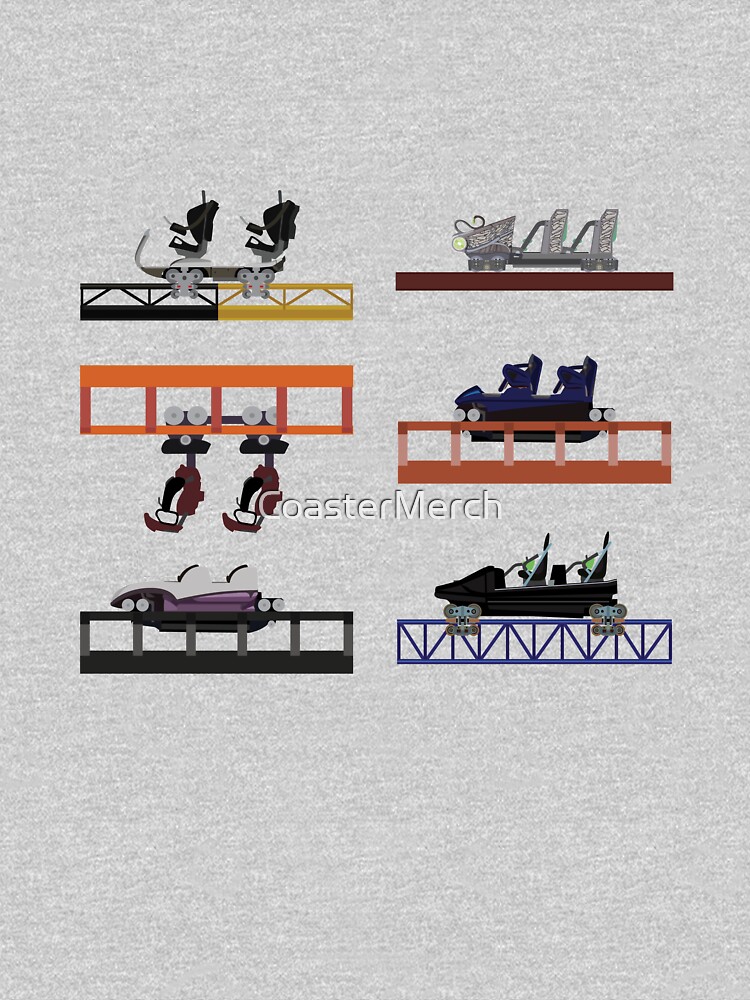 Walibi Holland Coaster Cars Design by CoasterMerch