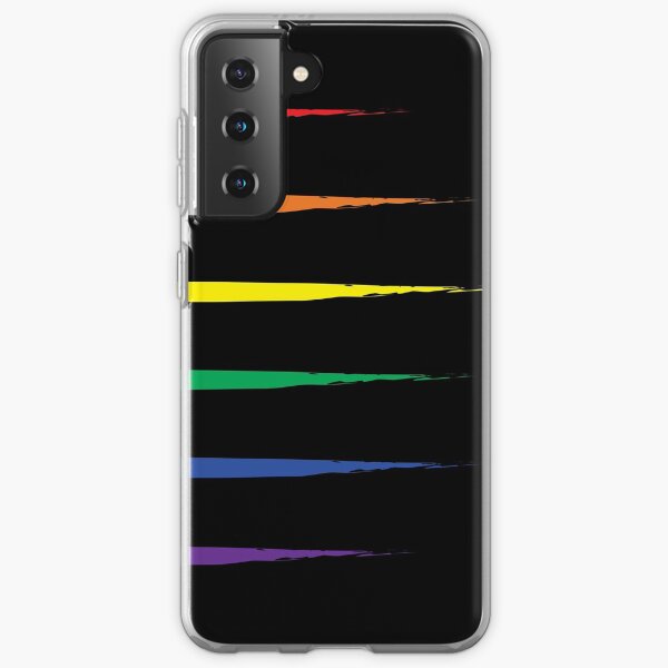 Gay Pride Flag Rainbow Stripes Samsung Galaxy Soft Case