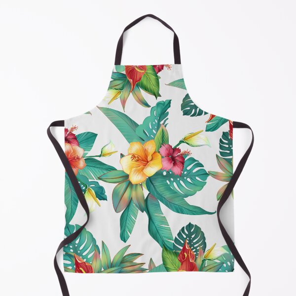 Item preview, Tropical leaves and flowers designed and sold by printapix.