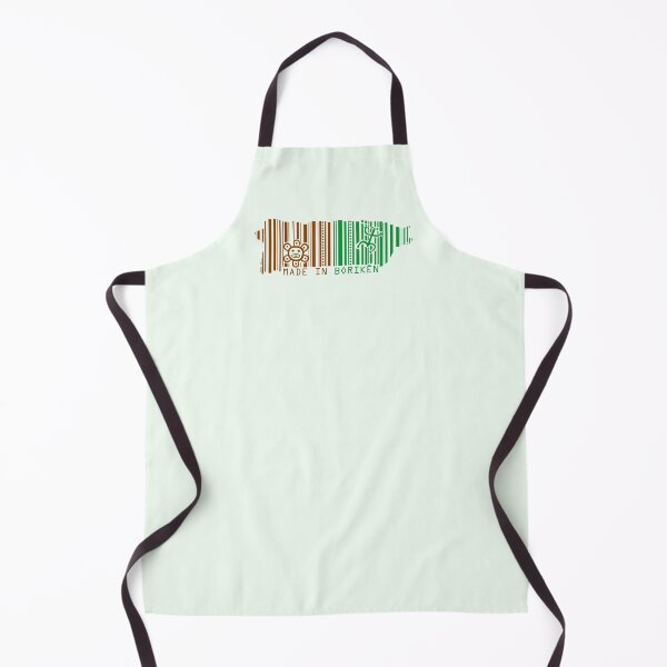 Made in Boriken Puerto Rico Tainos Map Coqui Sol Apron