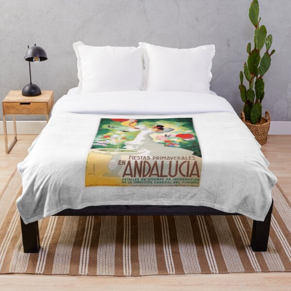 Item preview, 1941 SPAIN Andalucia Springtime Festivals Poster designed and sold by retrographics.