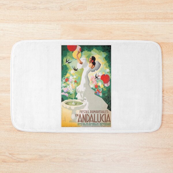 Item preview, 1941 SPAIN Andalucia Springtime Festivals Poster designed and sold by retrographics.