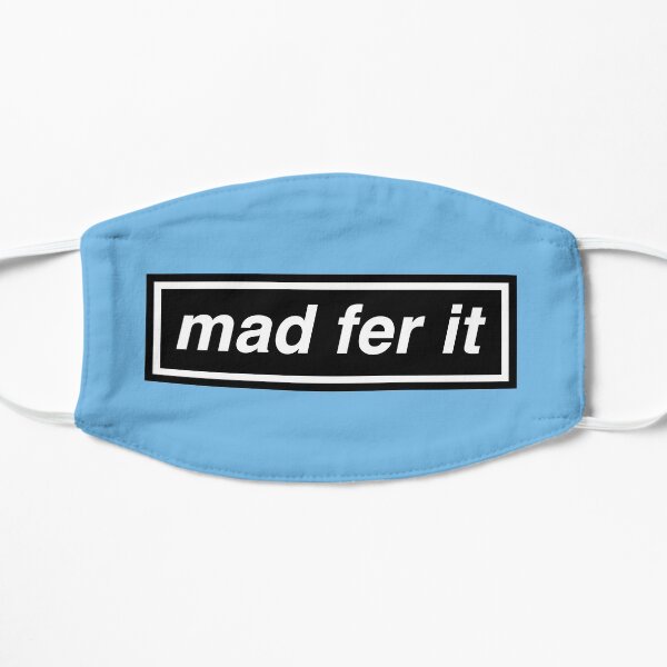 Mad Fer It - OASIS Band Tribute - MADE IN THE 90s Small Mask
