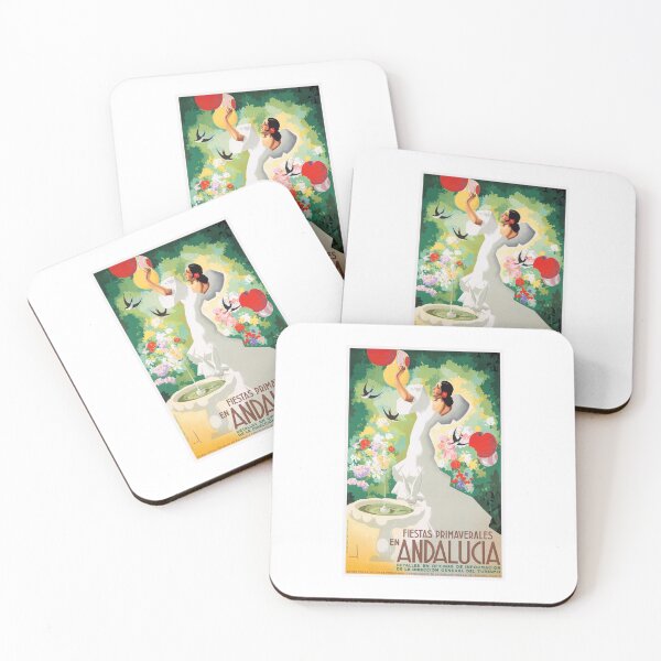 Item preview, 1941 SPAIN Andalucia Springtime Festivals Poster designed and sold by retrographics.