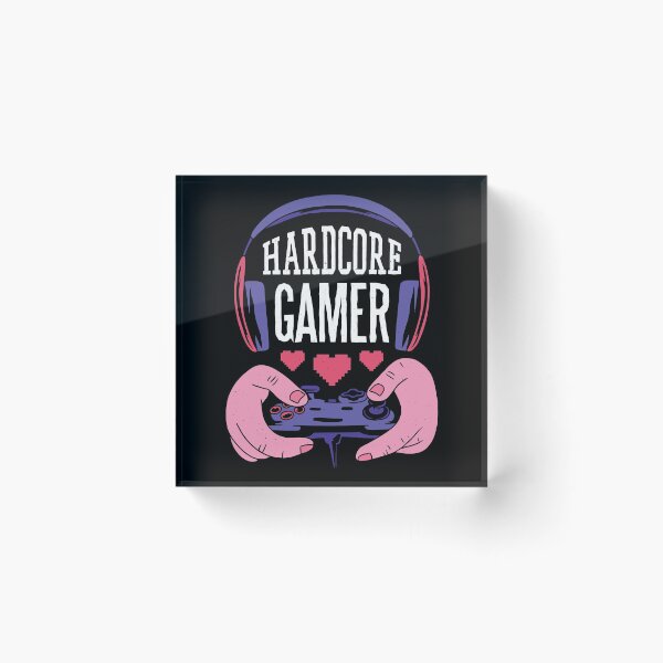 Item preview, Hardcore Gamer designed and sold by Dewirumbaina.