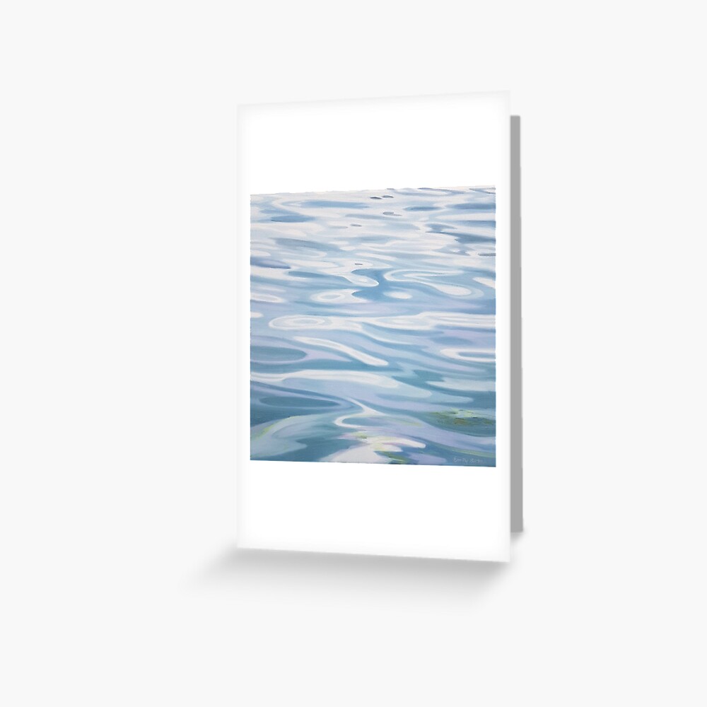 Contemplation - water painting Greeting Card