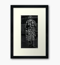 Well traveled gentleman Framed Print