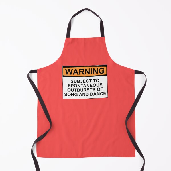 Item preview, WARNING: SUBJECT TO SPONTANEOUS OUTBURSTS OF SONG AND DANCE designed and sold by Rob Price.