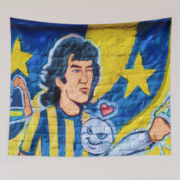 Item preview, Mario Kempes graffiti  designed and sold by AndythephotoDr.