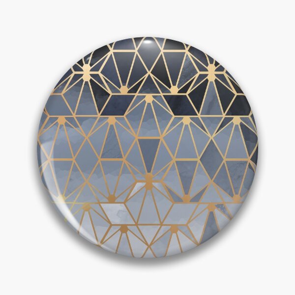 Item preview, Patrón geométrico azul marino que se desvanece designed and sold by printapix.